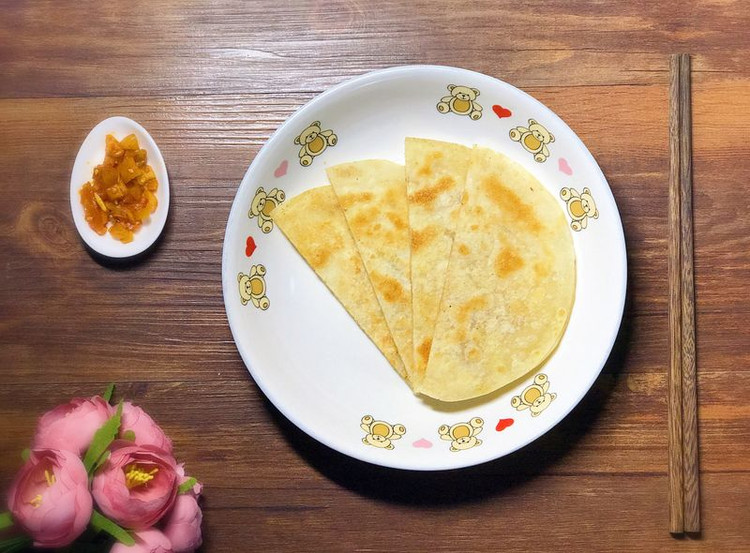 椒盐煎饼-饺子皮花样吃法的做法