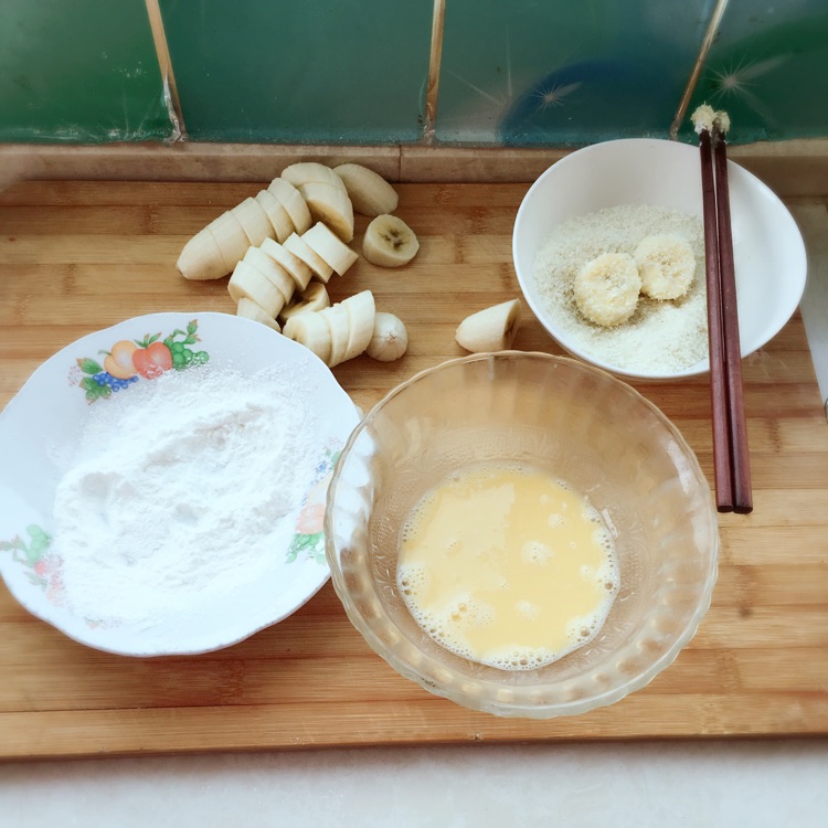 脆皮香蕉的做法图解1