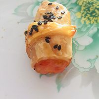 酥皮烤肠的做法图解8