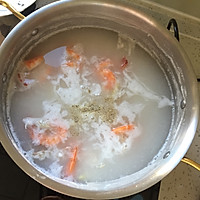 干贝鲜虾海鲜粥的做法图解3