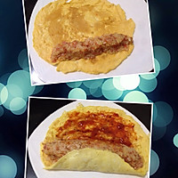 平底锅做【什锦鸡蛋饭卷】的做法图解7