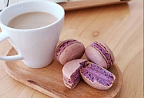 法式马卡龙|紫薯马卡龙的做法
