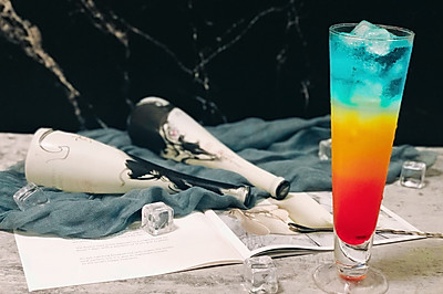 彩虹般的鸡尾酒—雨后彩虹