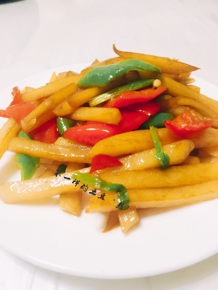 青椒土豆的做法