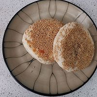 椒盐芝麻烧饼的做法图解14
