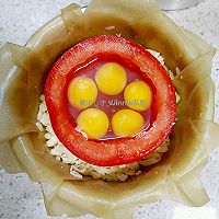 【花儿西红柿】–【脆皮芝士花儿西红柿蛋盅】的做法图解6