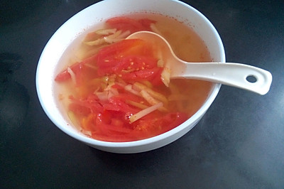 番茄榨菜汤