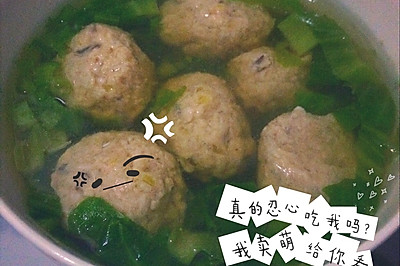 【高蛋白低脂肪】鸡肉丸子