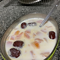 红枣牛奶木瓜的做法图解5