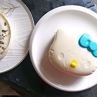 #安佳儿童创意料理#Kitty猫酸奶慕斯蛋糕的做法图解12
