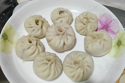 简易香菇白菜猪肉包（袖珍版）