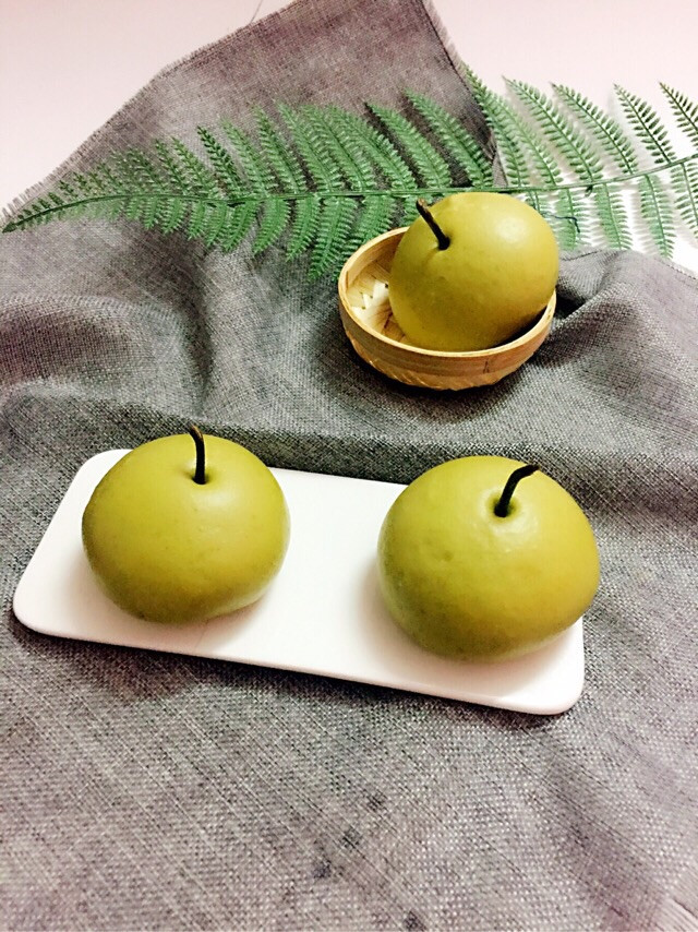 青苹果馒头#单挑夏天的做法