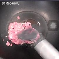 肉沫粉条的做法图解3