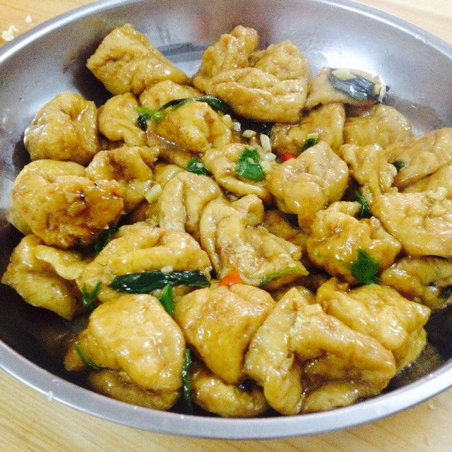 红烧豆腐泡的做法