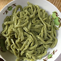 青菜手擀面的做法图解2