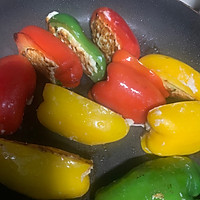 快手菜：彩椒鸡肉酿-低脂低碳，生酮，糖尿病饮食的做法图解5