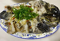 淮山松茸蒸龙趸的做法