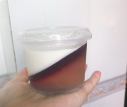 桃子蓝莓意式奶冻的做法