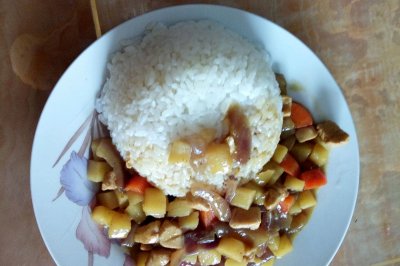 咖喱鸡肉饭
