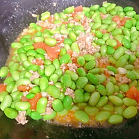 上班族营养快手菜—茄汁肉糜青豆的做法图解4