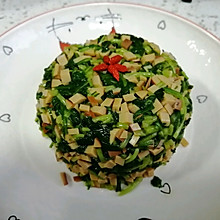 江南时令菜—马兰头拌鸡蛋干