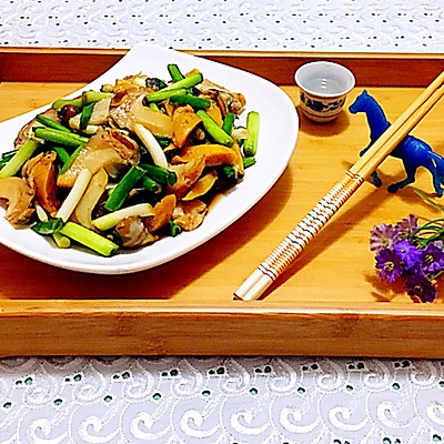 小葱拌假鲍鱼