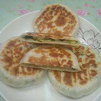 韭菜鸡蛋馅饼的做法图解10