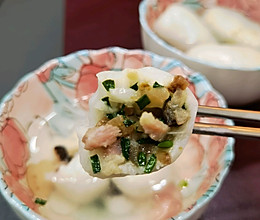 腊肉汤圆（重庆本地人超级爱）的做法