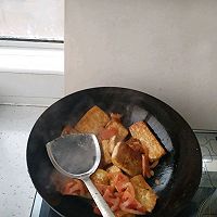 我媳妇都会做的番茄煎豆腐的做法图解4