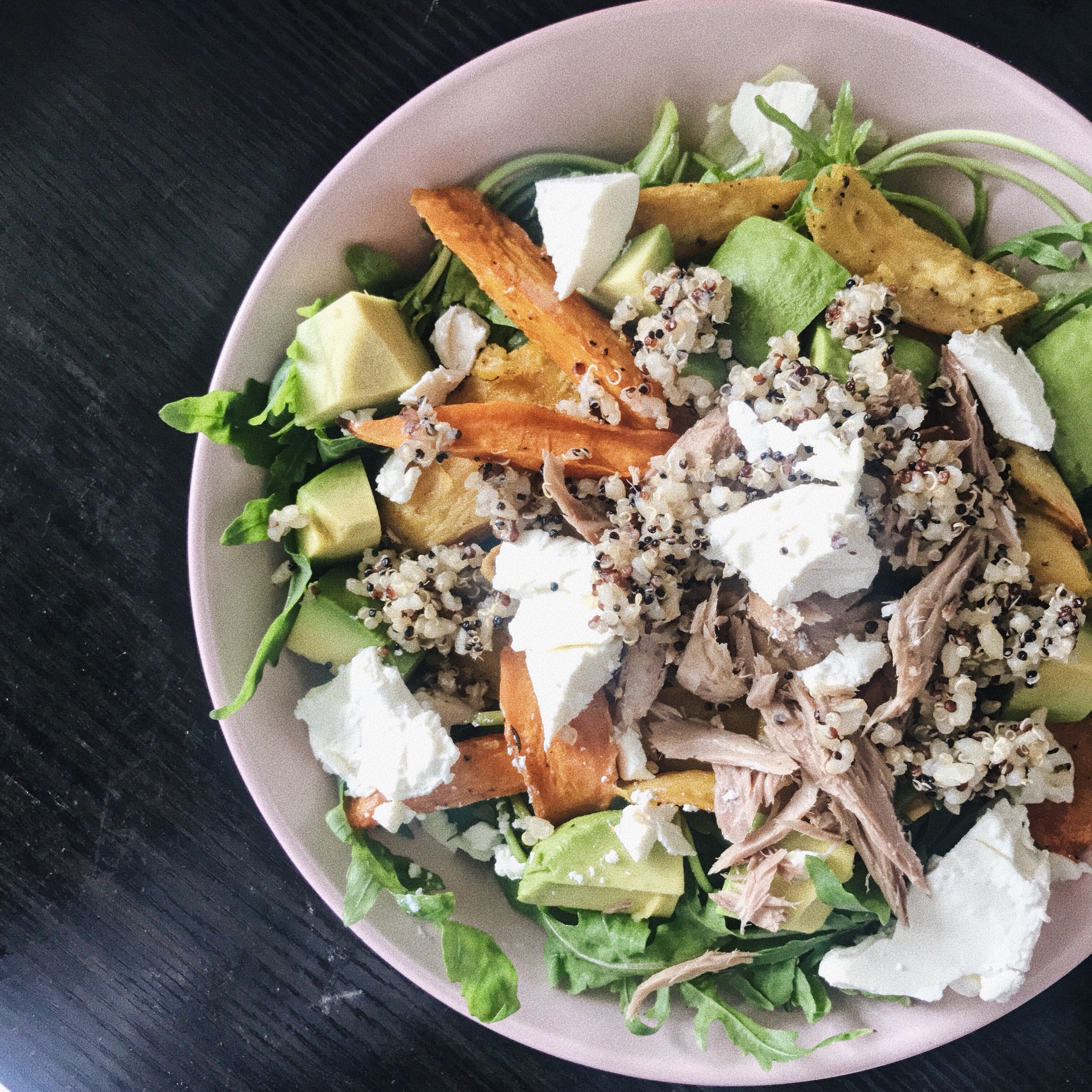 Roasted vegetable salad