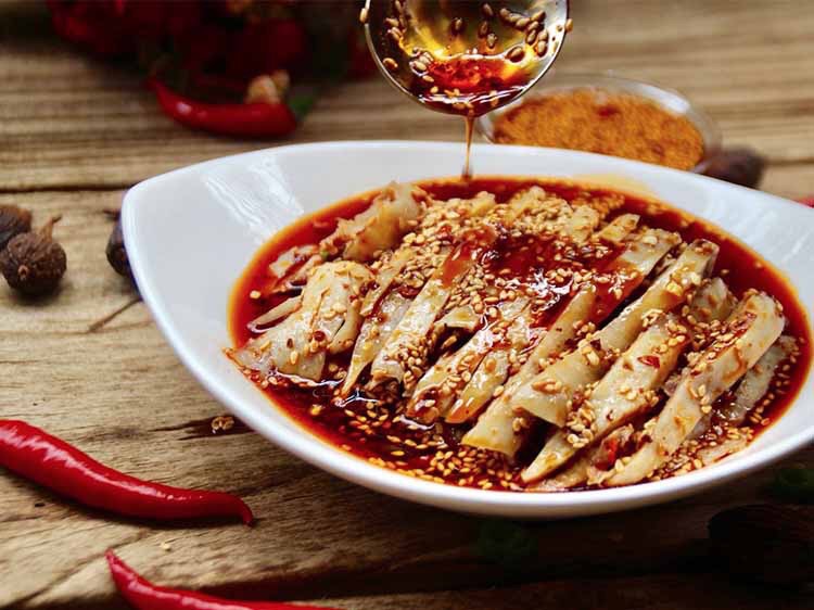 【蜀格格豆果课堂】超过瘾麻辣口水鸡(自制白塔凉拌红油)