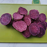 超拉丝的芝士紫薯仙豆糕的做法图解2