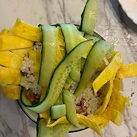 #夏日撩人滋味#菠萝蛋包饭的做法图解11