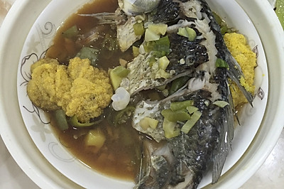 家常超鲜蒸鲫鱼