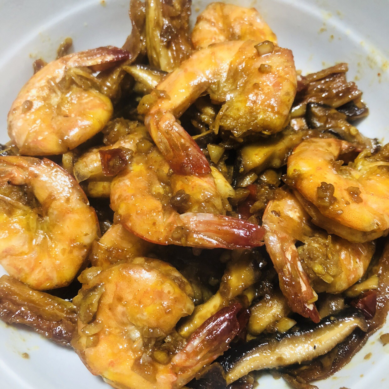 Super delicious braised shrimp