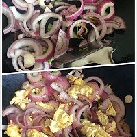 圆葱炒鸡蛋的做法图解4