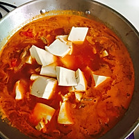 茄汁牛肉泡菜豆腐锅的做法图解8