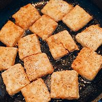 香煎椒盐豆腐的做法图解9