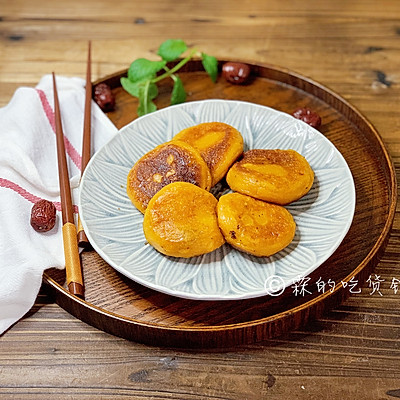 枣泥红薯糯米饼