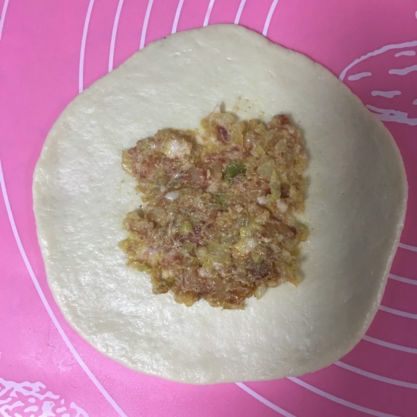 鸡蛋肉饼--华科的味道的做法图解6