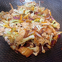 干锅花菜的做法图解10