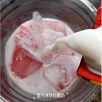 西瓜椰椰的做法图解8
