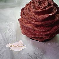 #马卡龙·奶油蛋糕看过来#La Vie En Rose#暖秋的做法图解28