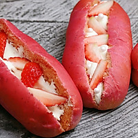 火龙果草莓餐包的做法图解12