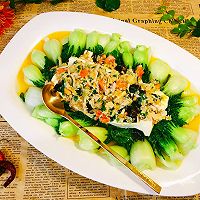 奶白菜醋蟹粉豆腐的做法图解13