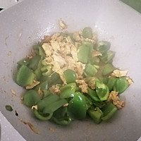 #轻食三剑客 嗨吃不怕胖#青椒炒蛋的做法图解7