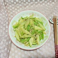 素炒茭瓜的做法图解9