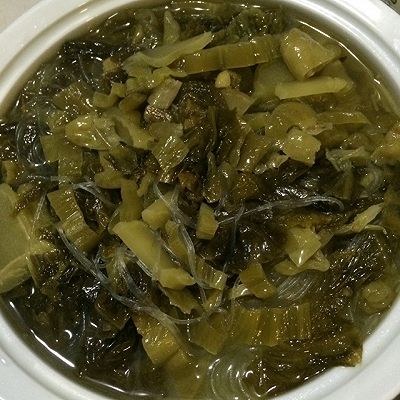 酸菜粉丝汤