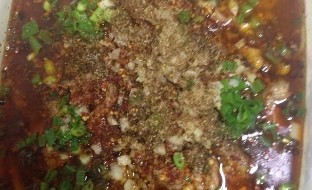 水煮牛肉