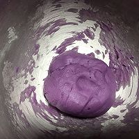 紫薯开花馒头（一次发酵）的做法图解4